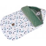 Mamo Tato Bavlněný prošívaný velvet 48 x 90 cm Les bílá khaki – Zboží Dáma