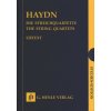 Noty a zpěvník Joseph Haydn String Quartets 12 Volumes In A Slipcase Study scores noty pro smyčcový kvartet