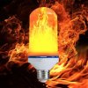 Žárovka TopLux LED žárovka FLAME 3W teplá bílá s efektem plamenu E27