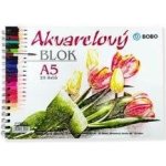 Bobo sešit Akvarelový blok A4 čistý 20 listů – Hledejceny.cz