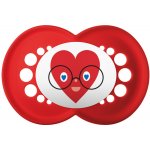 Mam dudlík Original silikon srdce červená – Hledejceny.cz