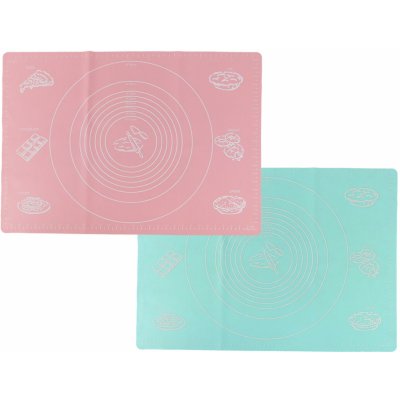 PROHOME - Vál na těsto 45x65cm silikon různé barvy KC56305 – Zbozi.Blesk.cz