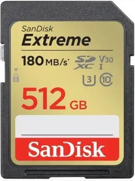 SanDisk SDXC Class 10 512 GB SDSDXVV-512G-GNCIN