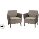 Keter Salemo Duo cappuccino 2 ks – Hledejceny.cz