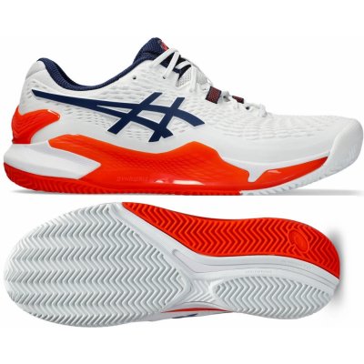 Asics Gel-Resolution 9 Clay - white/blue expanse – Zbozi.Blesk.cz