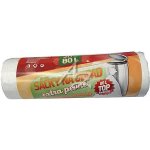 Vipor HDPE extra pevné 80 l 10 µm 40ks bílé – Zboží Dáma