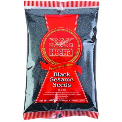 Heera Černý sezam celý Black Sesame Seeds 100 g