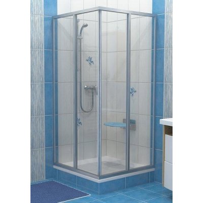 Ravak SUPERNOVA SRV2 - 75 S VÝŠKA 185 cm BÍLÁ TRANSPARENT - polovina rohového koutu 75 cm (pro kompletní rohový kout nutno objednat 2 ks) – Zboží Mobilmania