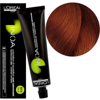 L'Oréal Inoa 2 barva na vlasy 6,46 blond tmavá měděná červená 60 g
