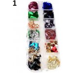 Drobné skleněné kuličky Pentart 40 g / růžové – Zboží Dáma