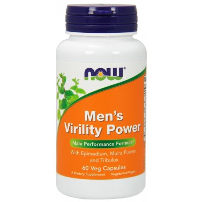 Now Foods Foods Men's Virility Power 60 kapslí – Hledejceny.cz