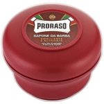 Proraso Red mýdlo na holení pro tvrdé vousy Shea Butter and Sandal Oil 150 ml – Sleviste.cz