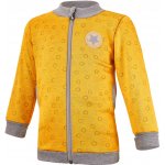 LITTLE ANGEL mikina hřejivá rozepínací okrová – Sleviste.cz