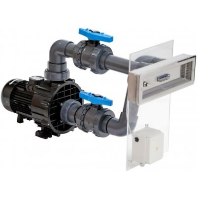 Protiproud JET SWIM ATHLETE 76 m3/h, 400V, čerpadlo BRAVUS, 1x Piezo, vp-30161812 – Zboží Dáma