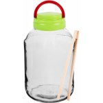 Browin zavařovací sklenice Kwadrat 3000ml – Zboží Dáma