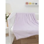 MKLuzkoviny.cz Dětská deka do postýlky mikroplyš Exclusive Laura lila – Sleviste.cz
