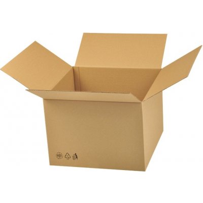 Eobaly.cz kartonová Eobaly.cz krabice 400 x 400 x 300 3VVL 25 ks – Zboží Živě