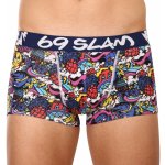 69SLAM fit pánské boxerky bamboo fruit cake (MPBFRC-BB) – Zboží Mobilmania