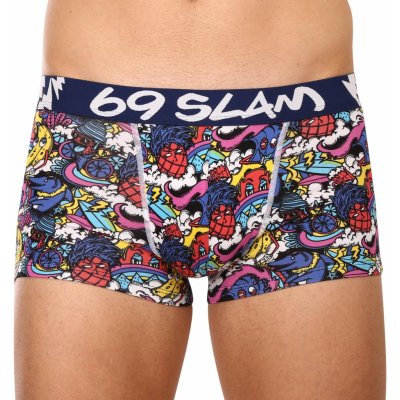 69SLAM fit pánské boxerky bamboo fruit cake (MPBFRC-BB) – Zbozi.Blesk.cz