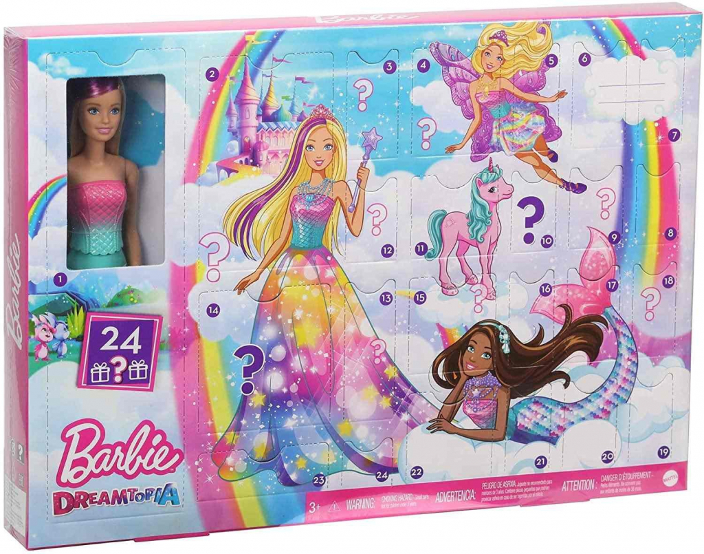 Mattel Barbie Dreamtopia Adventní kalendář s panenkou alternativy -  Heureka.cz