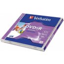 Verbatim DVD+R 4,7GB 16x, AZO, printable, jewel, 1ks (43508)