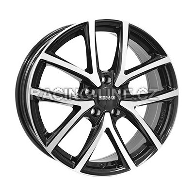 MONACO WHEELS CL2 7x17 5x112 ET45 black polished – Hledejceny.cz