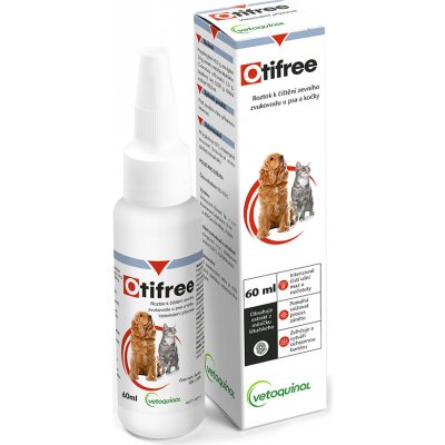 Vétoquinol Otifree gtt 60 ml – Zboží Dáma