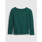 GAP Dětské tričko s knoflíčky Zelená – Zboží Mobilmania