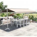 Goleto Volně stojící markýza - 4,5 x 3,4 m krémová – Hledejceny.cz