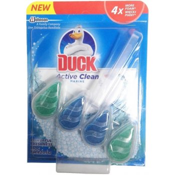 Duck Active Clean WC závěsní čistič s vůní Marine 38,6 g