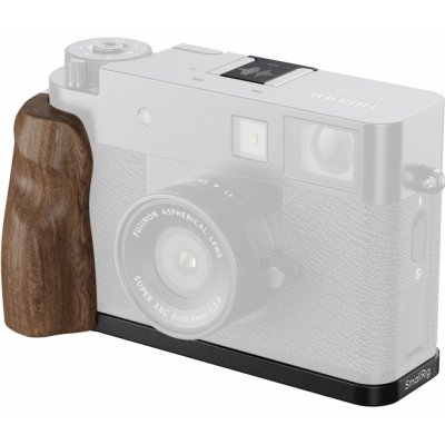 SmallRig L-Shaped Mount Plate with Wooden Handle for FUJIFILM X half Black 5224 – Zboží Živě