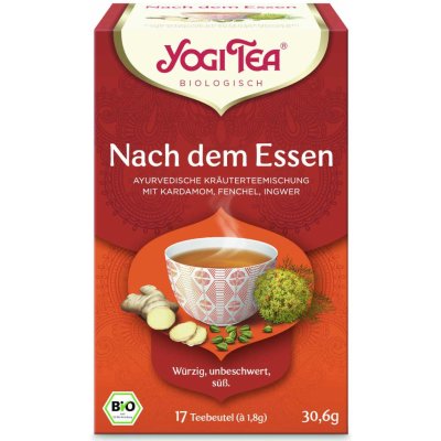 Yogi Tea Stomach ease na trávení Ajurvédský bylinný čaj porcovaný BIO 17 x 1,8 g – Zboží Mobilmania
