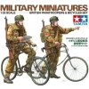 Sběratelský model Tamiya 35333 British Paratroopers w/Bicycle 1:35