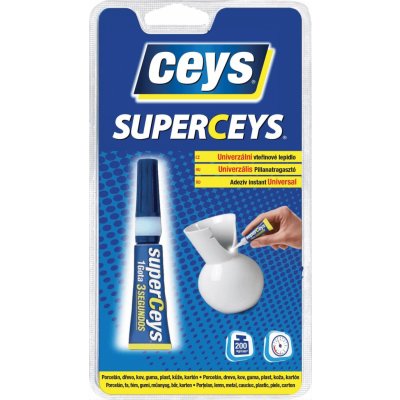 CEYS SuperCeys vteřinové lepidlo 10x3g – Zbozi.Blesk.cz