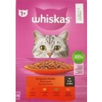 Whiskas Adult Classic Meals v omáčce s hovězím kuřecím jehněčím a drůbežím masem 12 x 85 g – Zbozi.Blesk.cz