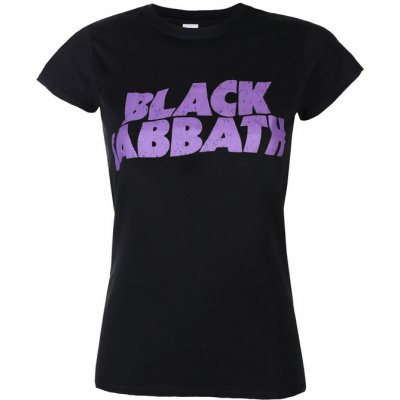 ROCK OFF Black Sabbath Wavy Logo černá