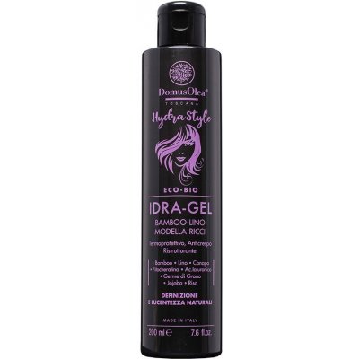 Domus Olea Toscana Oil Non Oil gel pro lesk a hebkost vlasů 200 ml – Hledejceny.cz