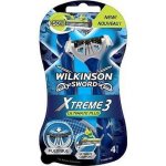 Wilkinson Sword Xtreme 3 Ultimate Plus 4 ks – Zboží Mobilmania