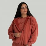Strix Women‘s Zip Hoodie Washed Terra – Sleviste.cz