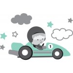 ZOPA Adaptér na WC Racer Šedá/Mint Šedá/Mint – Zboží Mobilmania