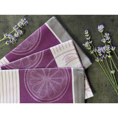 Sleep-well Ryba s citronem 50x70 cm fialová 3 ks – Zboží Dáma