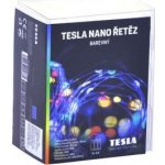 Tesla dekorativní nano řetěz 50LED RGB 5m + 30cm kabel 3x AA baterie – Hledejceny.cz