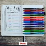 Pentel BL107 EnerGel-X modrá – Zboží Mobilmania