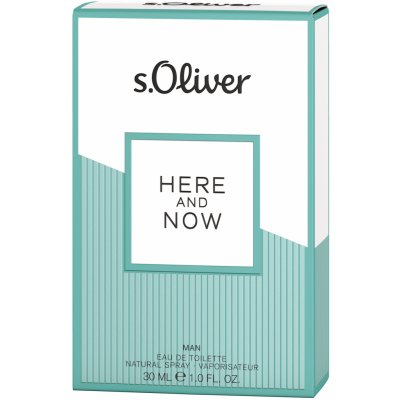 s,Oliver Here and Now toaletní voda pánská 30 ml – Hledejceny.cz