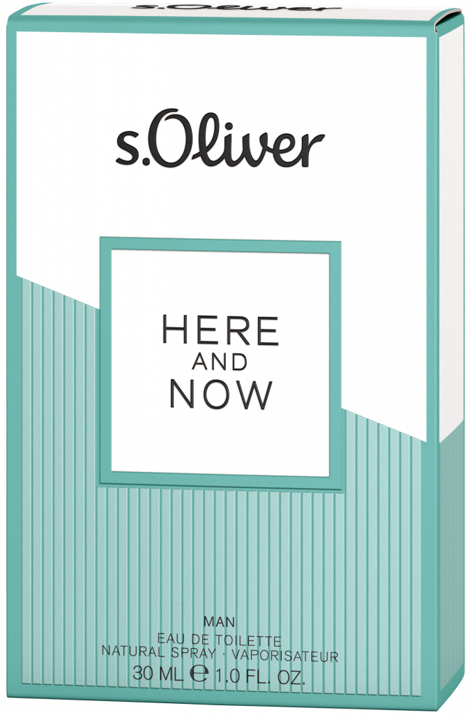 s,Oliver Here and Now toaletní voda pánská 30 ml