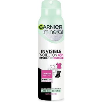 Garnier Mineral Invisible Black & White deospray Woman 150 ml