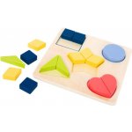 Small Foot edukativní puzzle tvary – Hledejceny.cz