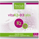 Finclub Fin VitaK2+D3tabs 60 tablet – Hledejceny.cz