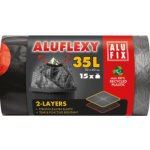Alufix ALUFLEXY pytle zatahovací 35L 28 µm 15ks stříbrnočerné – Zbozi.Blesk.cz
