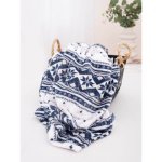 MKLuzkoviny.cz deka mikroplyš Winter modrá 220x200 – Zboží Dáma